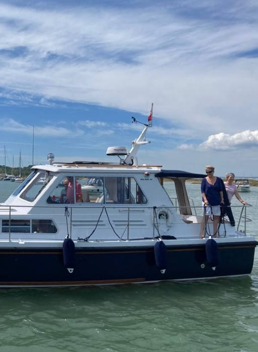 RYA Dayskipper training in the Solent on board our RYA Sea School training boat.